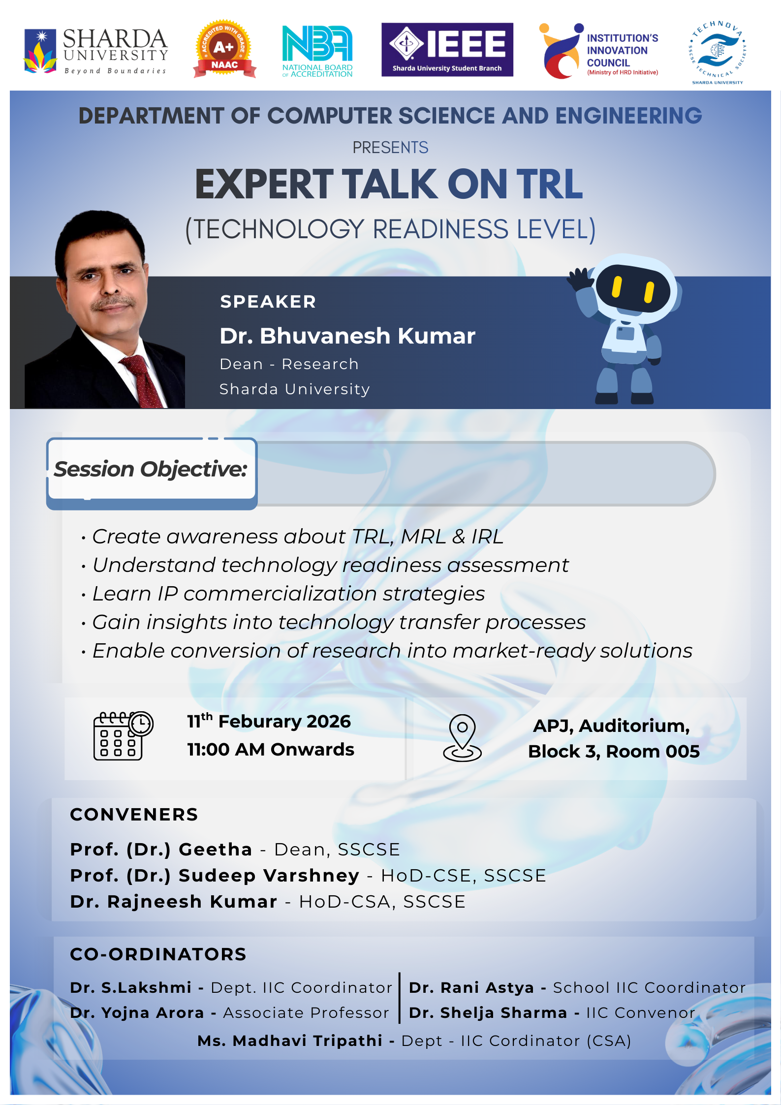 Expert Talk on TRL (Technology Readiness Level)